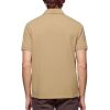 Camel Polo Shirt With Three Buttons - Image 4