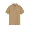 Camel Polo Shirt With Three Buttons - Image 5