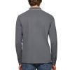 Asphalt-Grey Polo Shirt With Two Buttons - Image 4