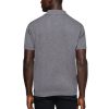 Grey-Marl Short-Sleeve Knitted Polo Shirt - Image 4