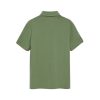 Jade-Green Polo Shirt With Three Buttons - Image 5