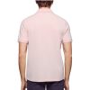 Pink-Marl Polo Shirt With Three Buttons - Image 4