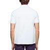 White Polo Shirt With Three Buttons - Image 3